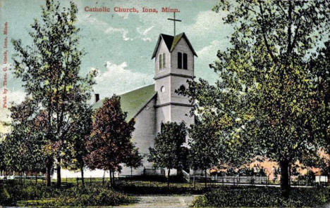 Catholic Church, Iona Minnesota, 1914