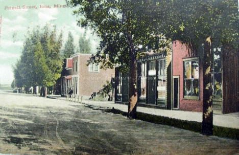 Parnell Street, Iona Minnesota, 1914
