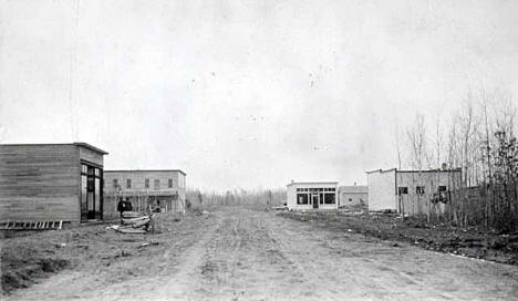 General view of Ironton Minnesota, 1910
