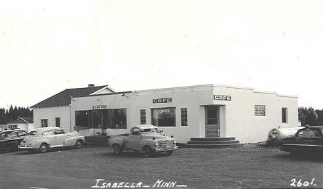 Post Office and Cafe, Isabella Minnesota,1950's
