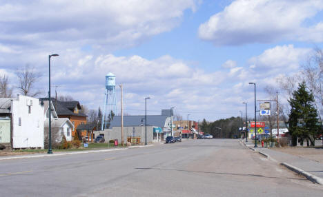 Street scene, Isle Minnesota, 2009