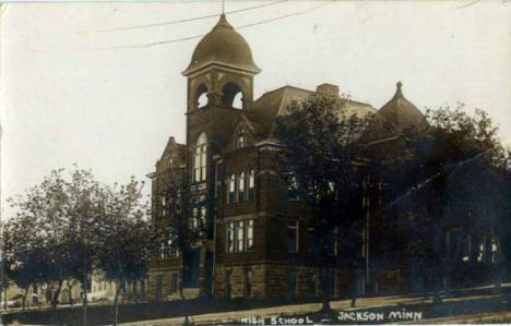 High School, Jackson Minnesota, 1909