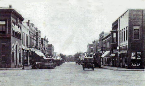 Main Street South, Jackson Minnesota, 1925