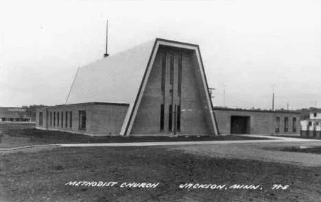 Methodist Church, Jackson Minnesota, 1950's