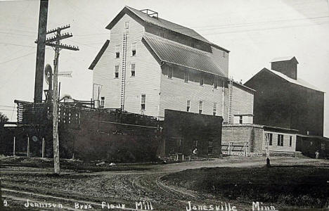 Jennison Bros. Flour Mill, Janesville Minnesota, 1920's