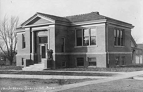 Public Library, Janesville Minnesota, 1910