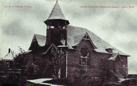 United Lutheran Norwegian Church, Jasper Minnesota, 1910