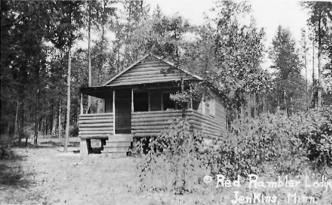 Red Rambler Lodge, Jenkins Minnesota, 1930's