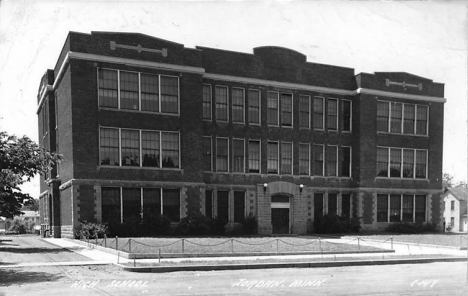 High School, Jordan Minnesota, 1943