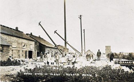 Breen Stone Company Plant, Kasota, Minnesota, 1910's