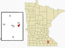 Location of Kasson, Minnesota