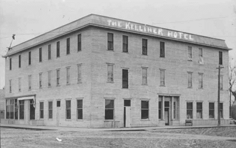 Kelliher Hotel, Kelliher Minnesota, 1910