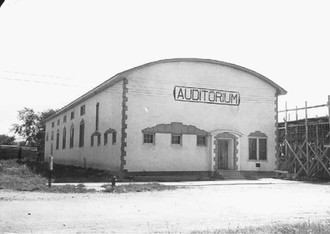 Kelliher Auditorium, Beltrami County, 1940