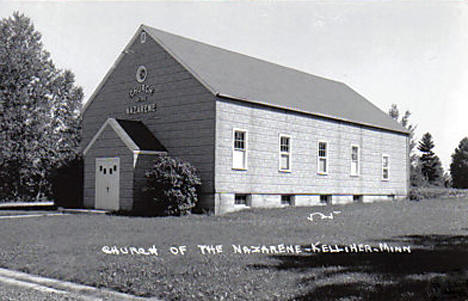 Church of the Nazarene, Kelliher Minnesota, 1950's