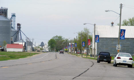 Street scene, Kennedy Minnesota, 2008