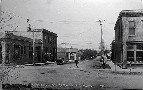 Eleventh Street, Kerkoven Minnesota, 1921
