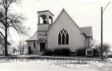 Grace United Methodist Church, Kiester Minnesota, 1940's