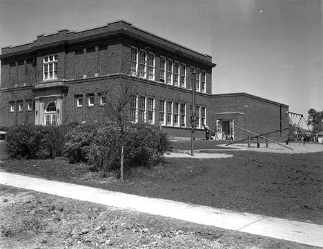 Kiester School building, Kiester Minnesota, 1936