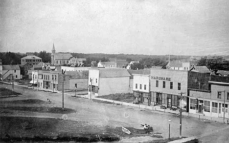 Bird's-eye view of Kilkenny Minnesota, 1900