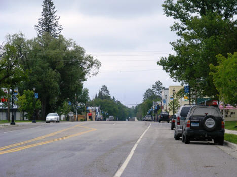 View of Main Street in Downtown Littlefork, 2007