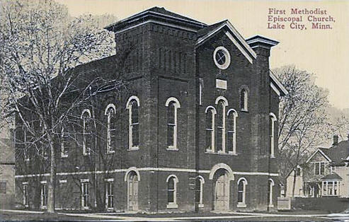 First Methodist Episcopal Church, Lake City Minnesota, 1910's