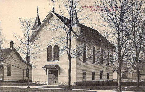 Swedish Mission Church, Lake City Minnesota, 1910's
