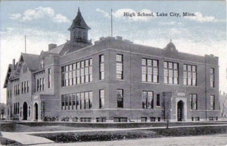 High School, Lake City Minnesota, 1910's
