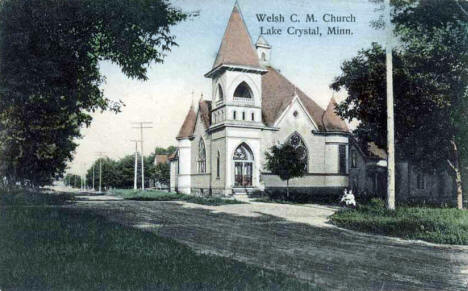 Welsh C.M. Church, Lake Crystal Minnesota, 1908