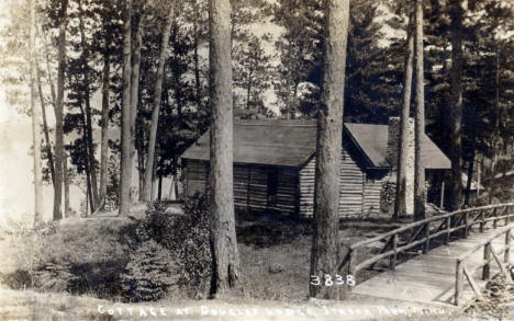 Cottage at Douglas Lodge, Itasca State Park, 1920