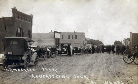 Advertising Fair, Lamberton Minnesota, 1914