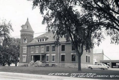 Le Sueur County Jail, Le Center Minnesota, 1960's