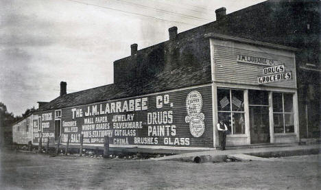J. M. Larrabee Company Store, Leroy Minnesota, 1909
