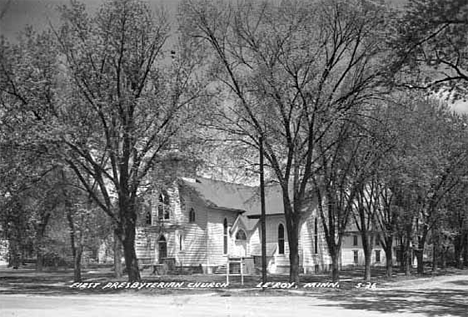 First Presbyterian Church, LeRoy Minnesota, 1950