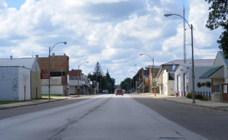 Street scene, Le Roy Minnesota, 2010