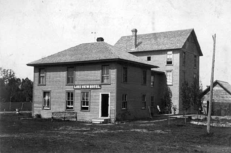 Lake View Hotel, Lindstrom Minnesota, 1890