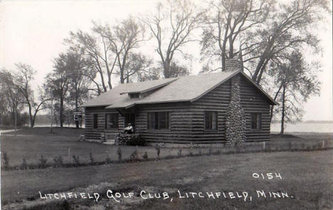 Litchfield Golf Club, Litchfield Minnesota, 1945