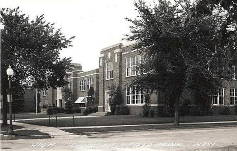 High School, Litchfield Minnesota, 1940's