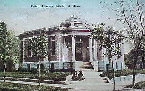 Public Library, Litchfield Minnesota, 1909
