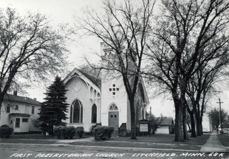 First Presbyterian Church, Litchfield Minnesota, 1961