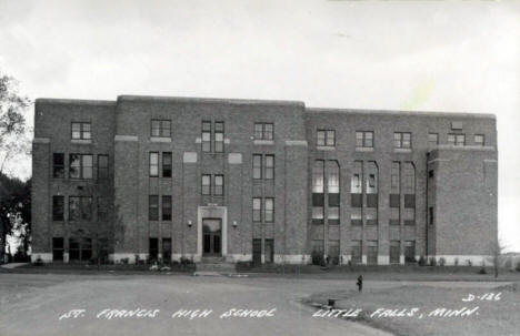 St. Francis High School, Little Falls Minnesota, 1940's