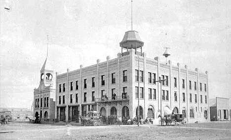 Buckman Hotel, Little Falls Minnesota, 1890