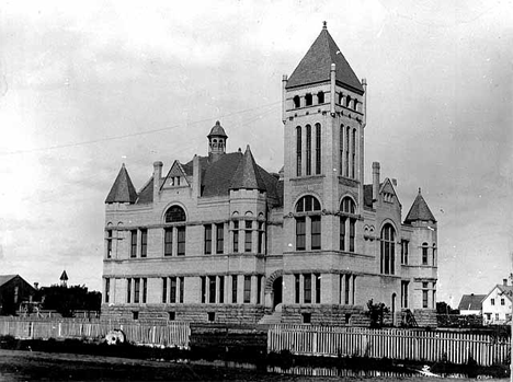 Morrison County Courthouse, Little Falls Minnesota, 1890