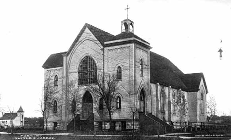 French Catholic Church, Little Falls Minnesota, 1900