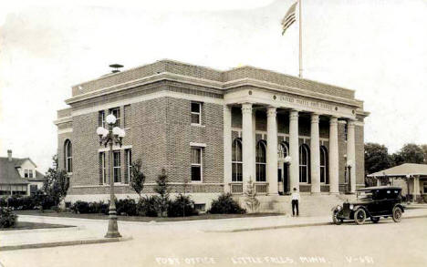 Post Office, Little Falls Minnesota, 1921