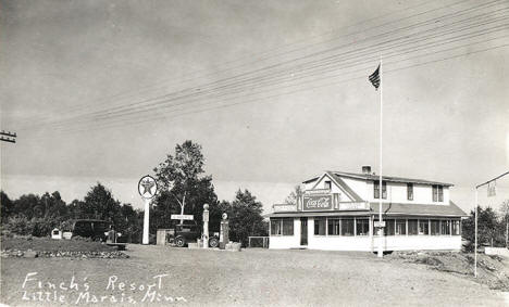 Finch's Resort, Little Marais Minnesota, 1930's