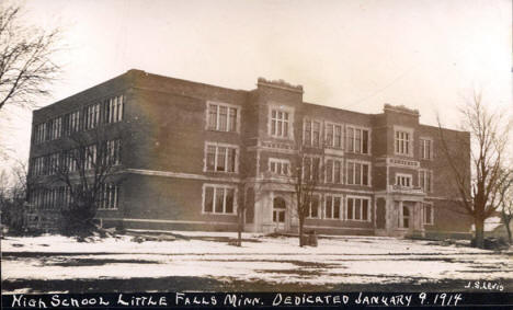 New High School, Little Falls Minnesota, 1914