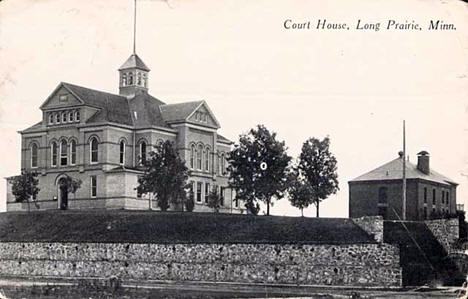 Courthouse, Long Prairie Minnesota, 1915