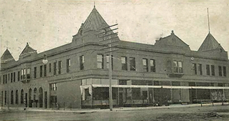 Reichert Building, Long Prairie Minnesota, 1907