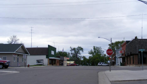 Street scene, Lowry Minnesota, 2009