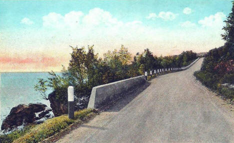 Highway 1 near Lutsen Minnesota, 1930